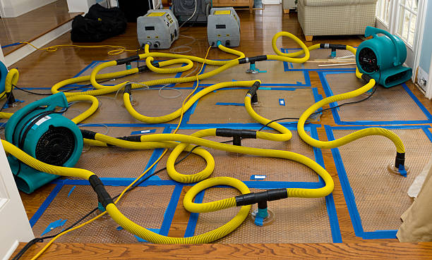Professional Burst Pipe Water Damage technician working in El Granada, CA
